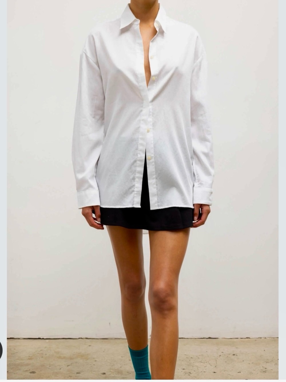 NWT LESET Yoko Oversized Button Down